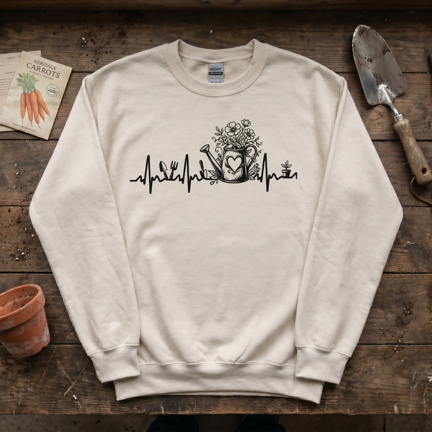 Garden Heartbeat Sweatshirt