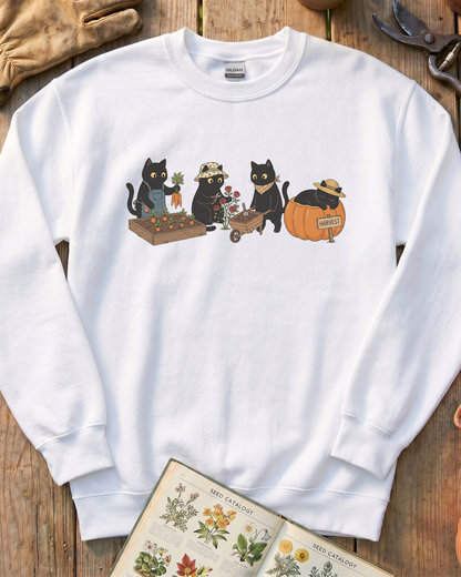 Cute Cat Gardeners Sweatshirt