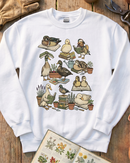 Cute Duck Garden Lover Sweatshirt