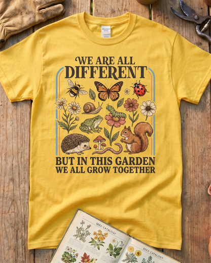 Grow Together Retro Garden T-Shirt