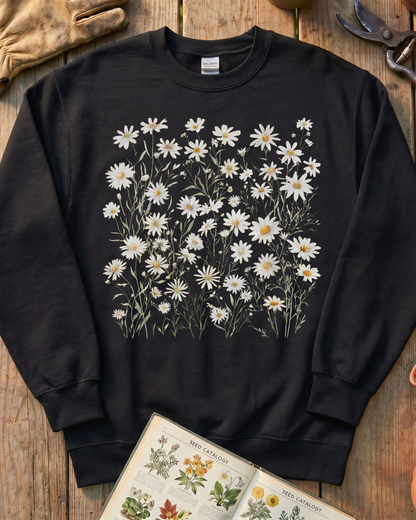 Daisy Flower Sweatshirt