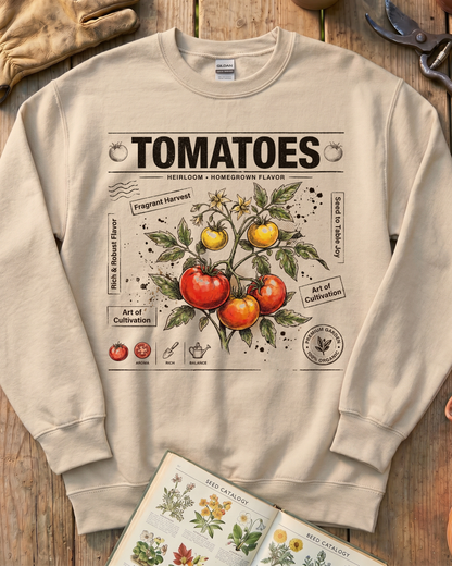 Homegrown Tomato Harvest Sweatshirt