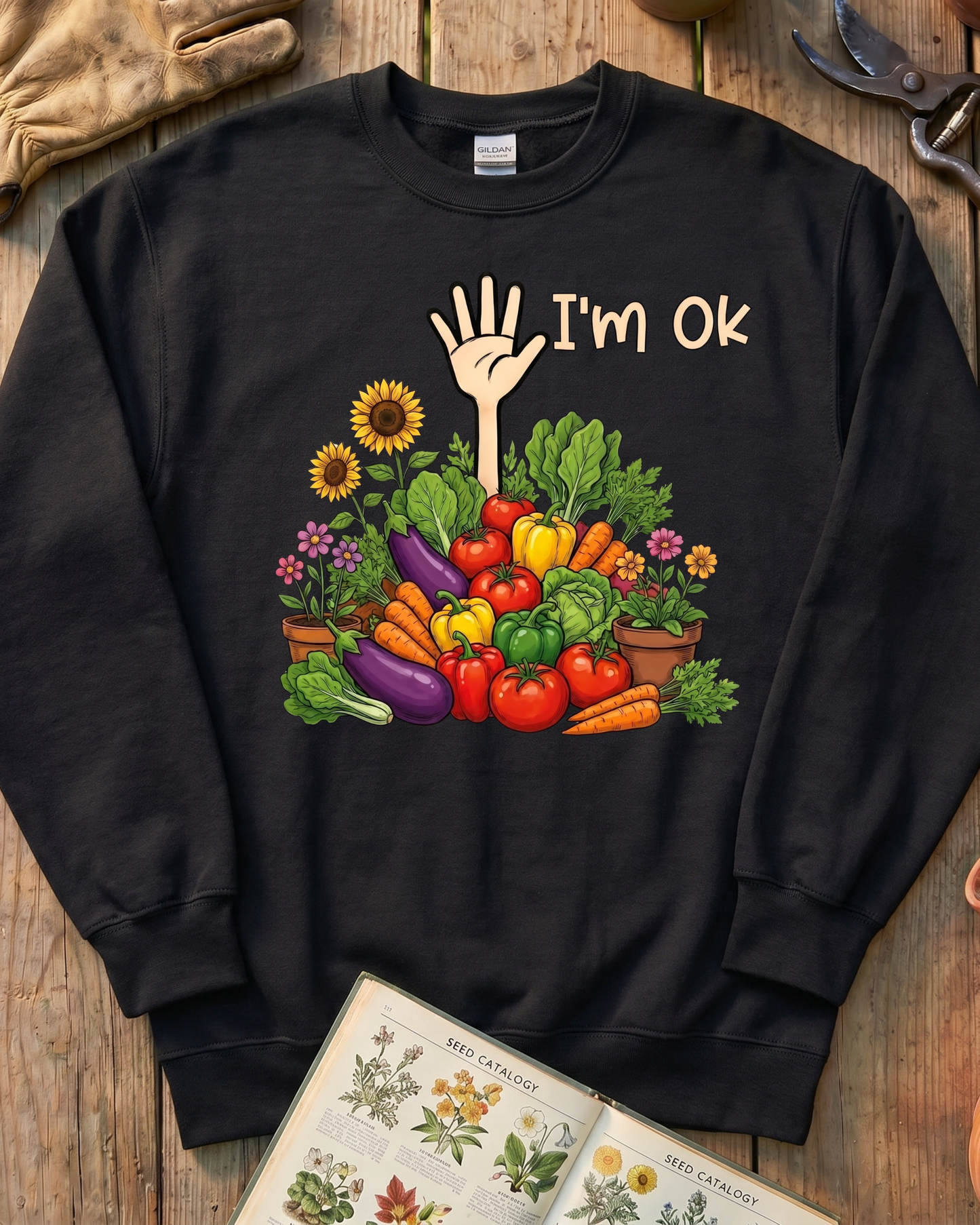 I’m OK Garden Sweatshirt