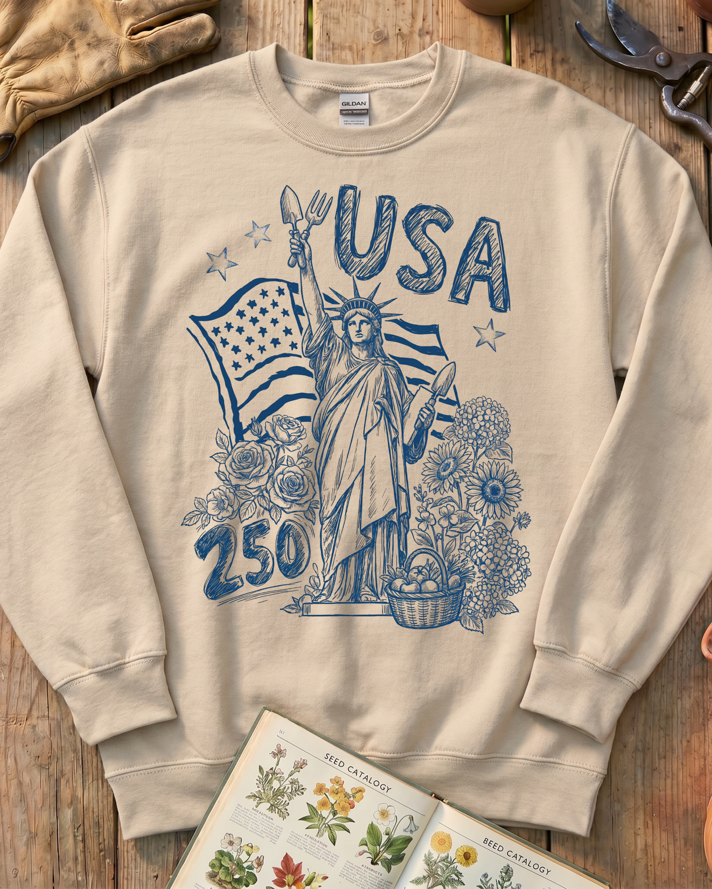 Liberty Gardener Sketch Sweatshirt