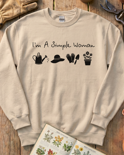 Simple Woman Garden Sweatshirt