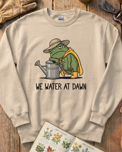 Frog Gardener Mood Sweatshirt