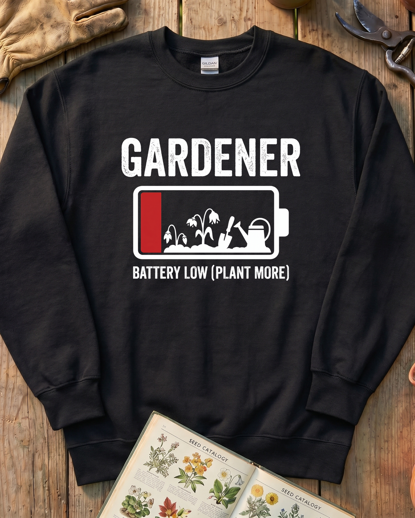 Battery Low Sweatshirt