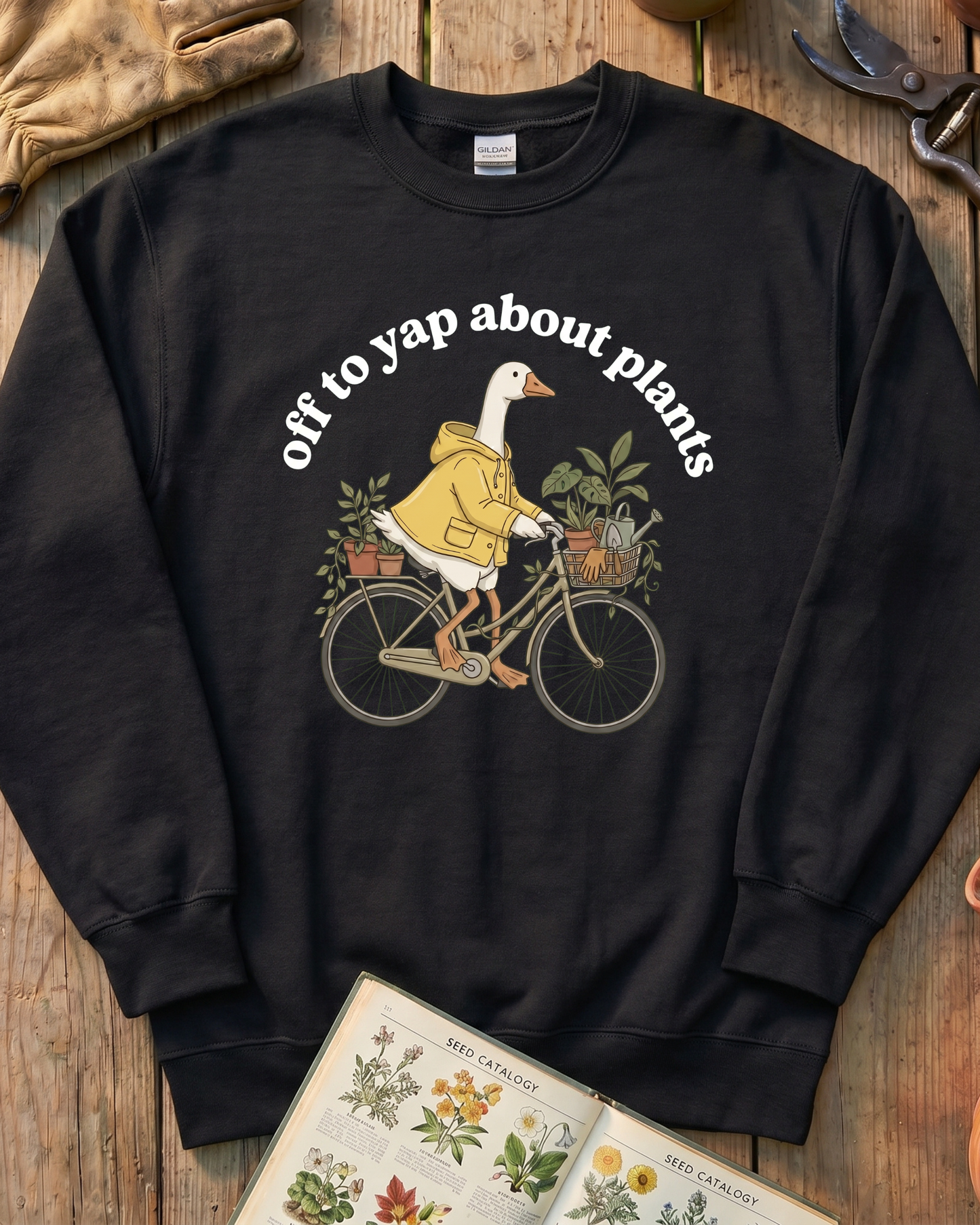 Off To Yap About Plants Sweatshirt