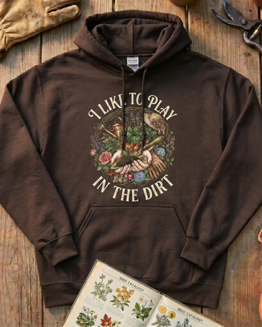 Gardening Tools Tee Plant Hoodie