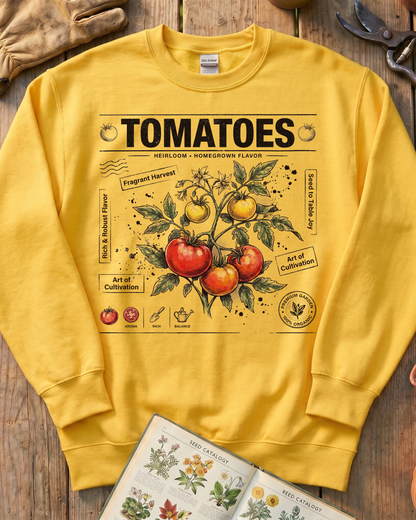 Homegrown Tomato Harvest Sweatshirt