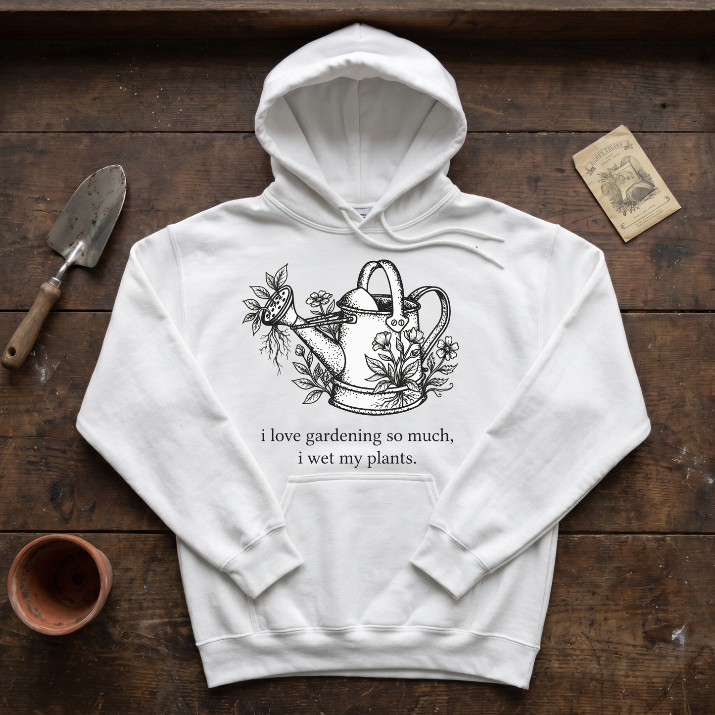 I Love Gardening So Much Hoodie