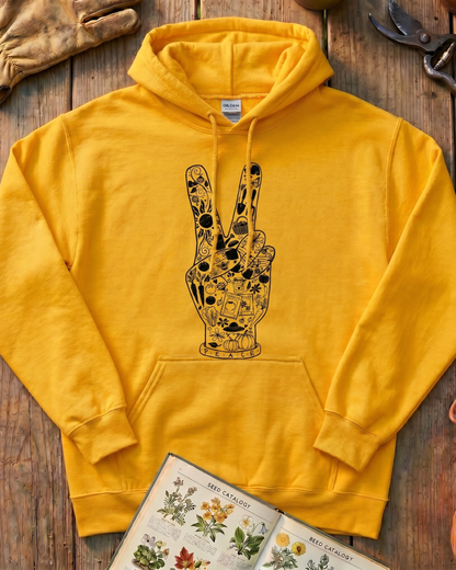 Gardening Rock Hoodie