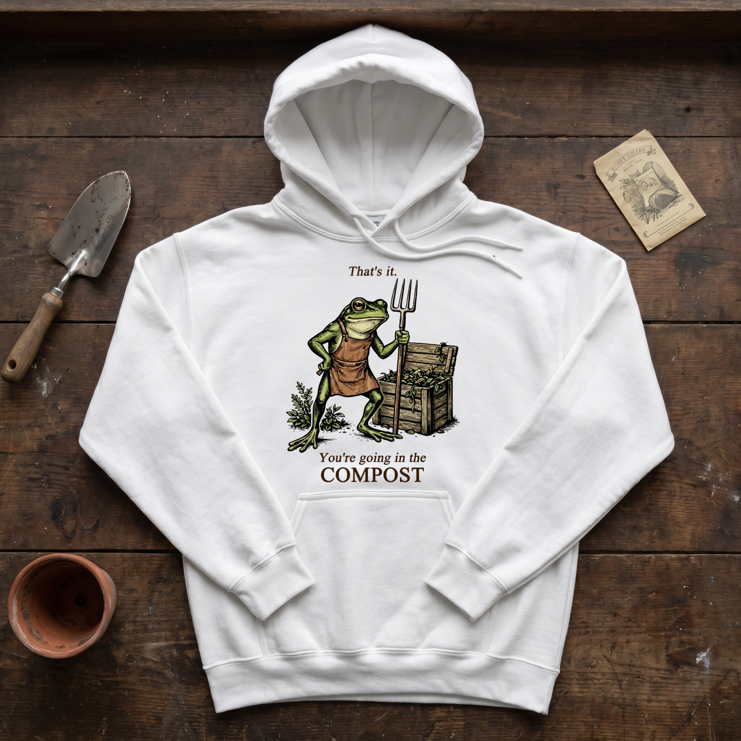 Going In The Compost Hoodie