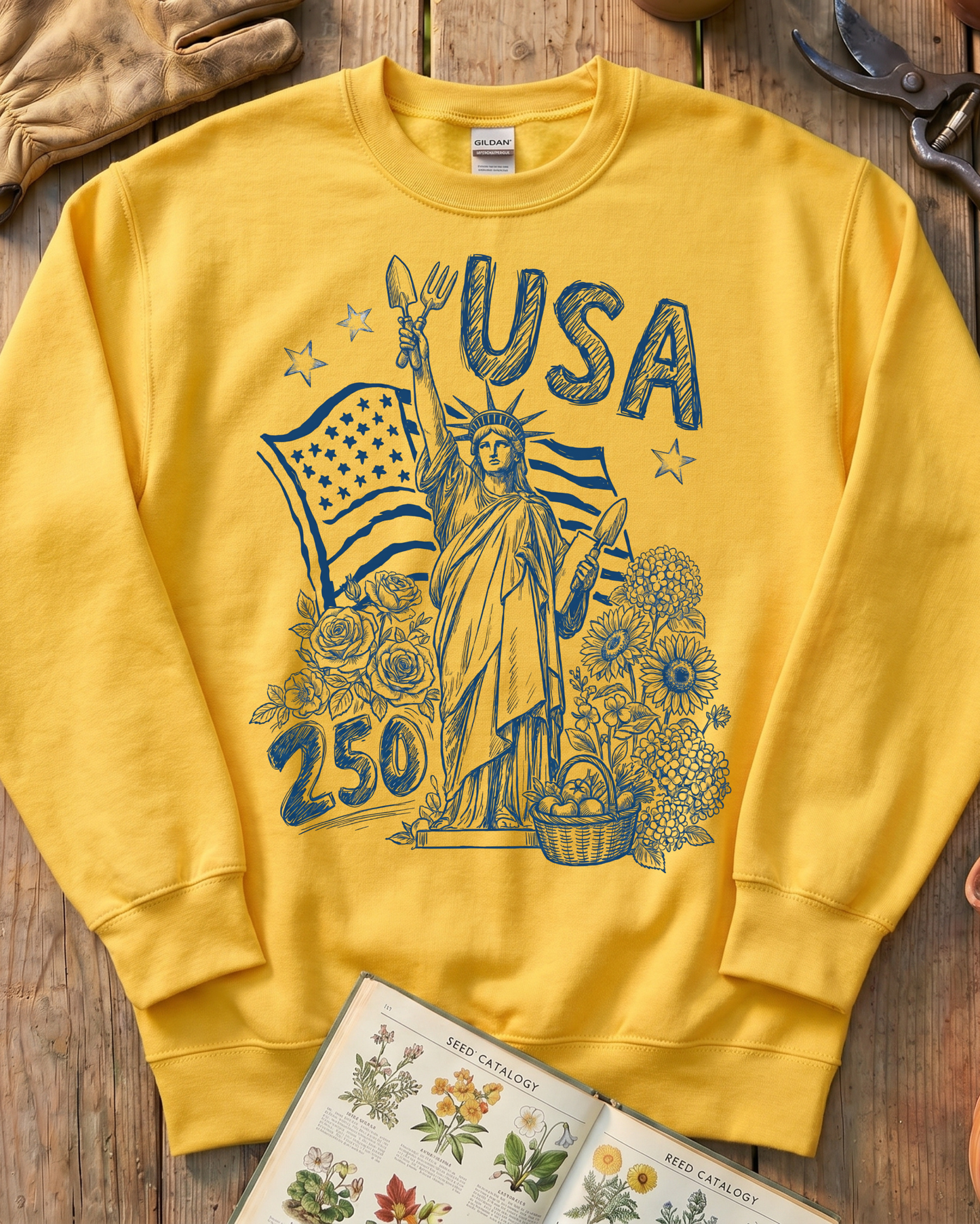Liberty Gardener Sketch Sweatshirt