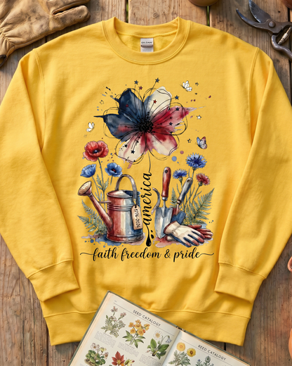 Freedom Blooms Pride Sweatshirt
