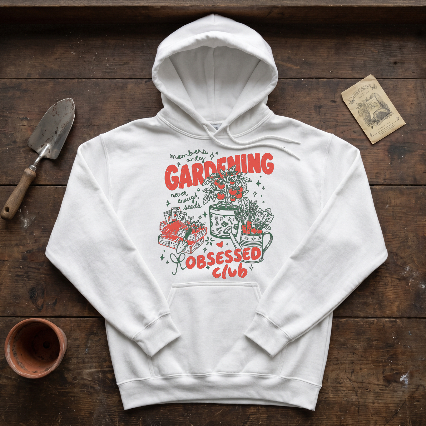 Gardening Obsessed Club Hoodie