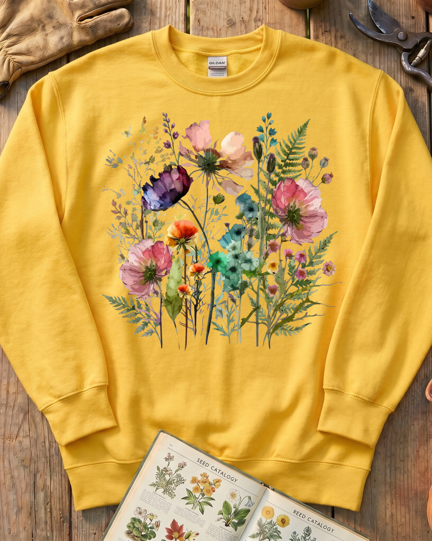 Soft Meadow Bloom Sweatshirt