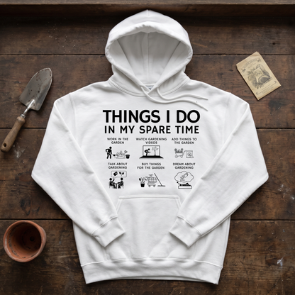 Things I Do Spare Time Hoodie