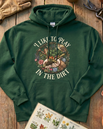 Gardening Tools Tee Plant Hoodie
