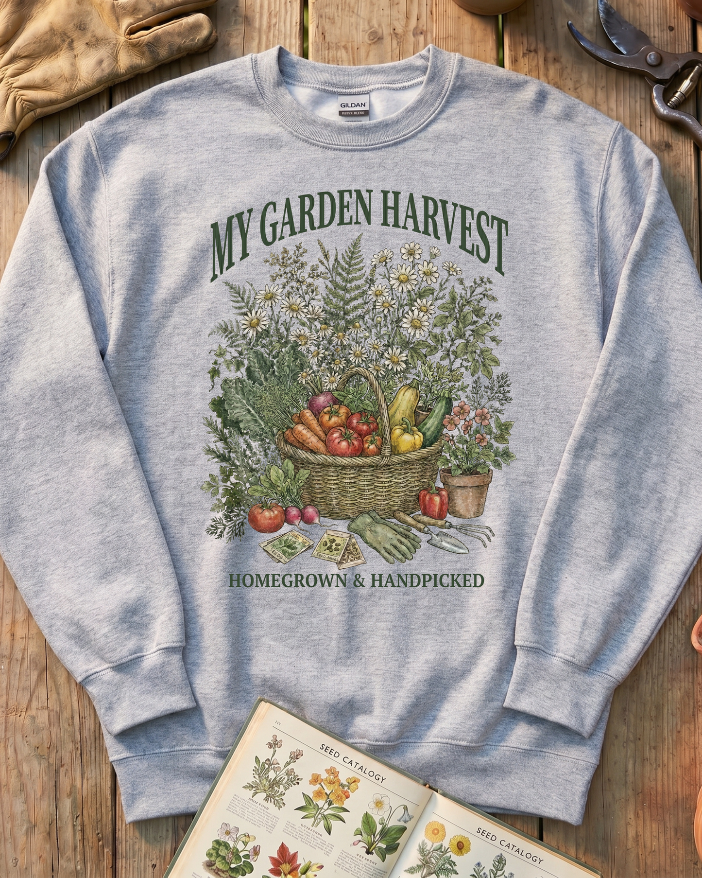 MY GARDEN HARVEST Sweatshirt