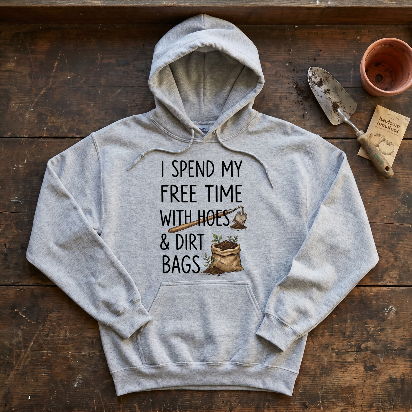 Spend Time With Hoes & Dirty Bags Hoodie