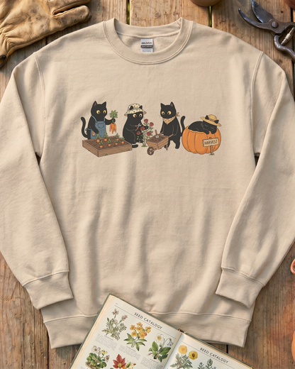 Cute Cat Gardeners Sweatshirt