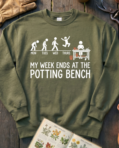 Aesthetic Retro Houseplant Plant Lover Sweatshirt