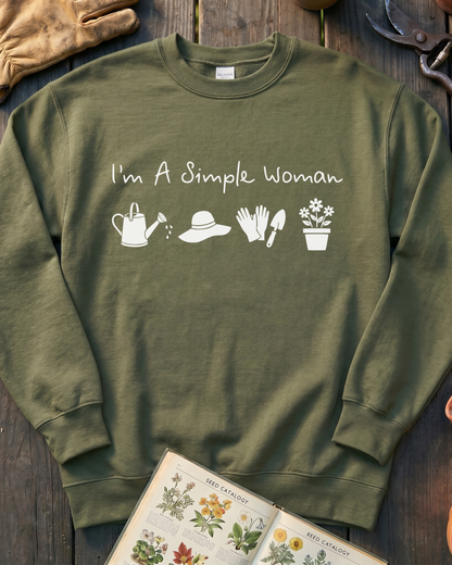Simple Woman Garden Sweatshirt