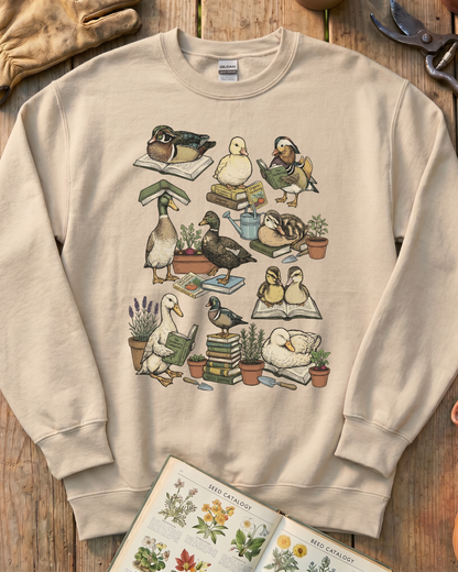 Cute Duck Garden Lover Sweatshirt