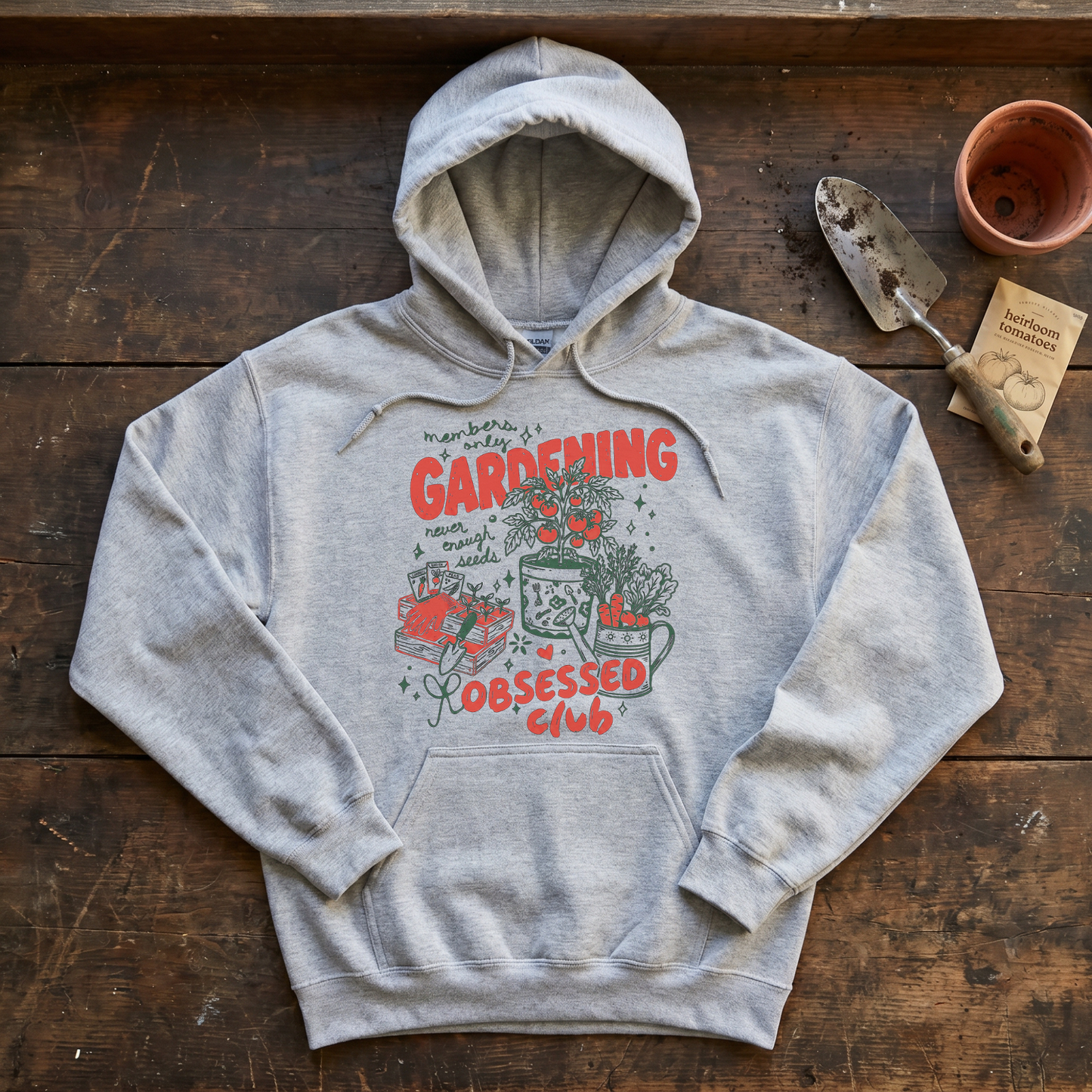 Gardening Obsessed Club Hoodie