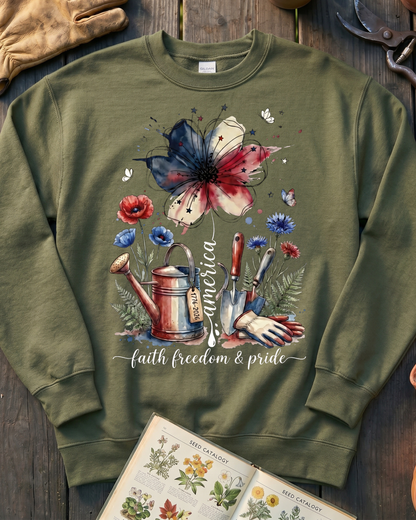 Freedom Blooms Pride Sweatshirt