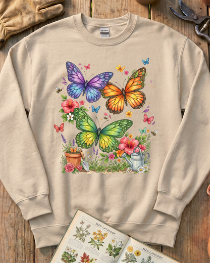 Butterfly Summer Sweatshirt