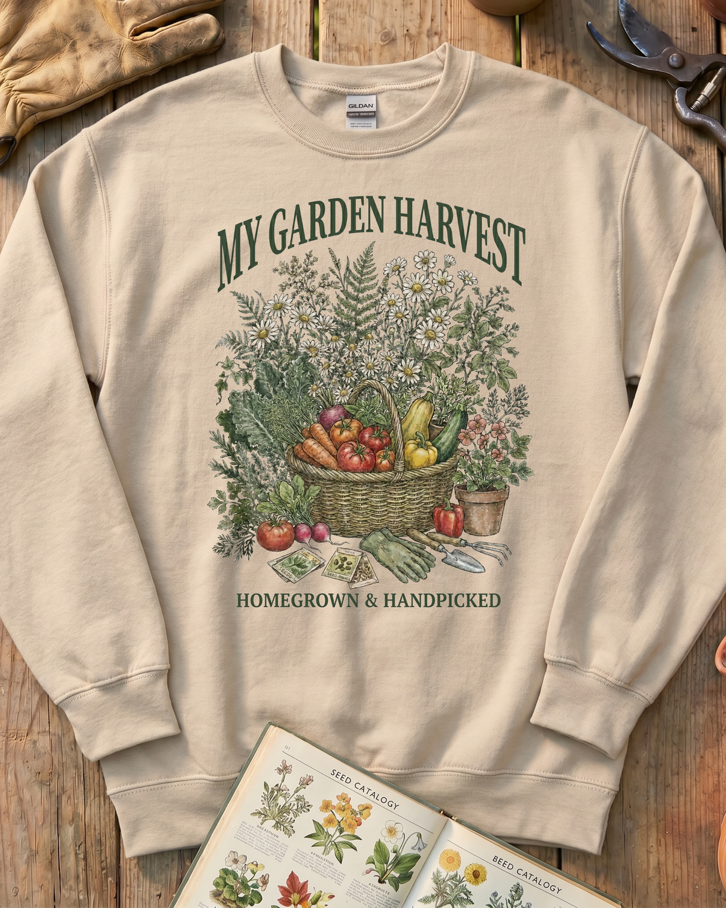 MY GARDEN HARVEST Sweatshirt