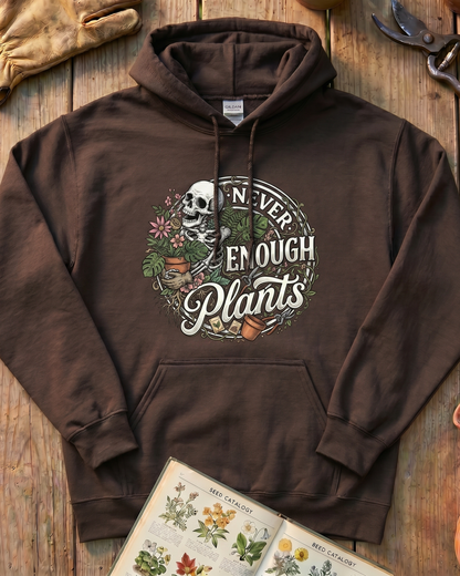 Never Enough Plants Tee Hoodie