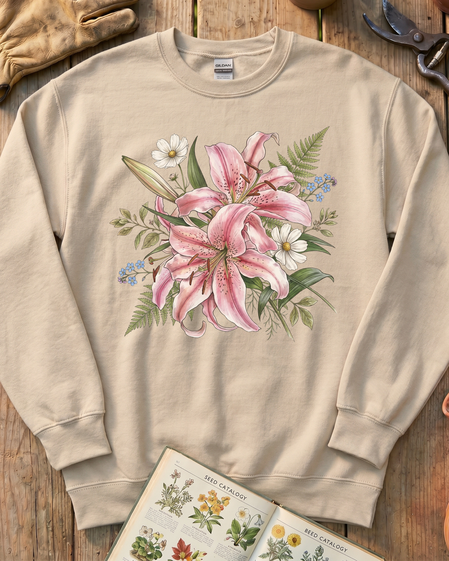 Lilly Flower Sweatshirt