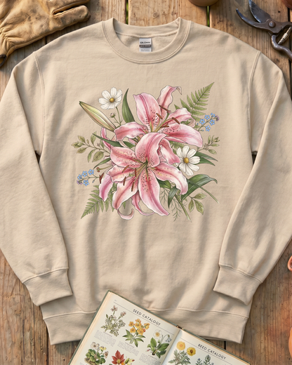 Lilly Flower Sweatshirt