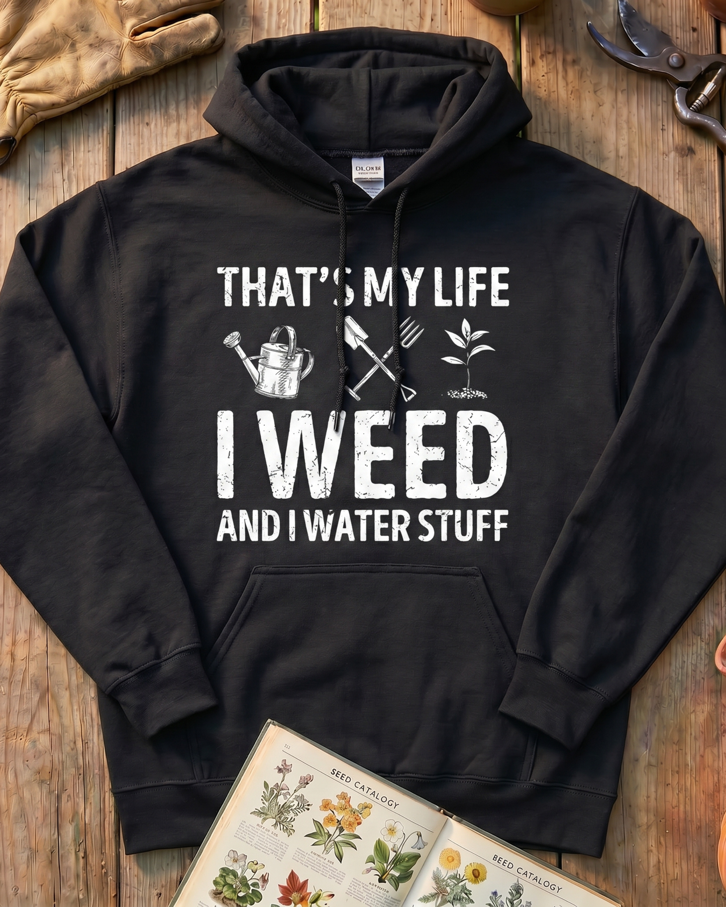 I Weed And Water Stuff Hoodie