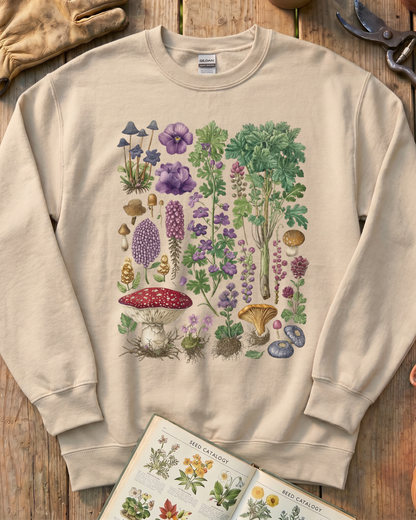 Herbal Plants Sweatshirt