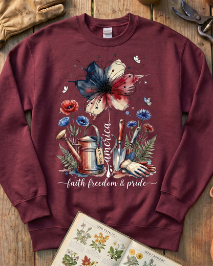 Freedom Blooms Pride Sweatshirt