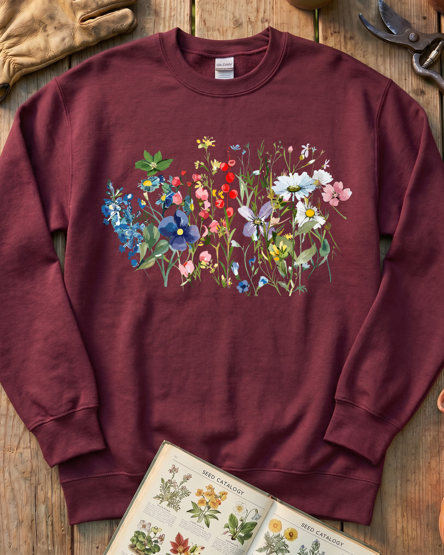 Wildflower Meadow Botanical Sweatshirt