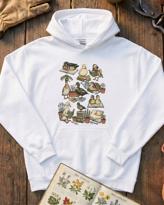 Cute Duck Garden Lover Hoodie