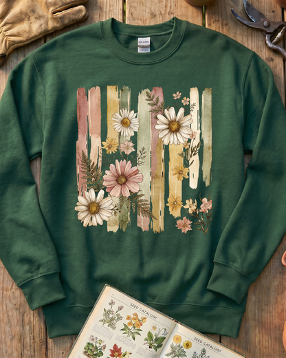 Soft Wildflower Bloom Sweatshirt