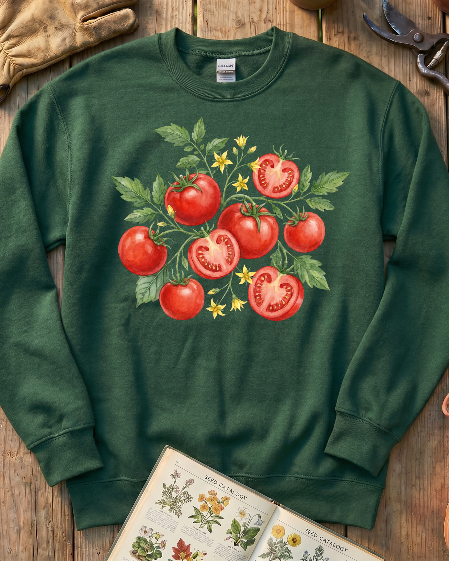 Heirloom Tomato Bloom Sweatshirt