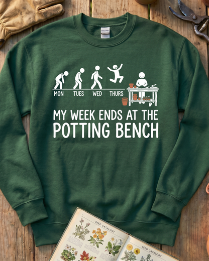 Aesthetic Retro Houseplant Plant Lover Sweatshirt
