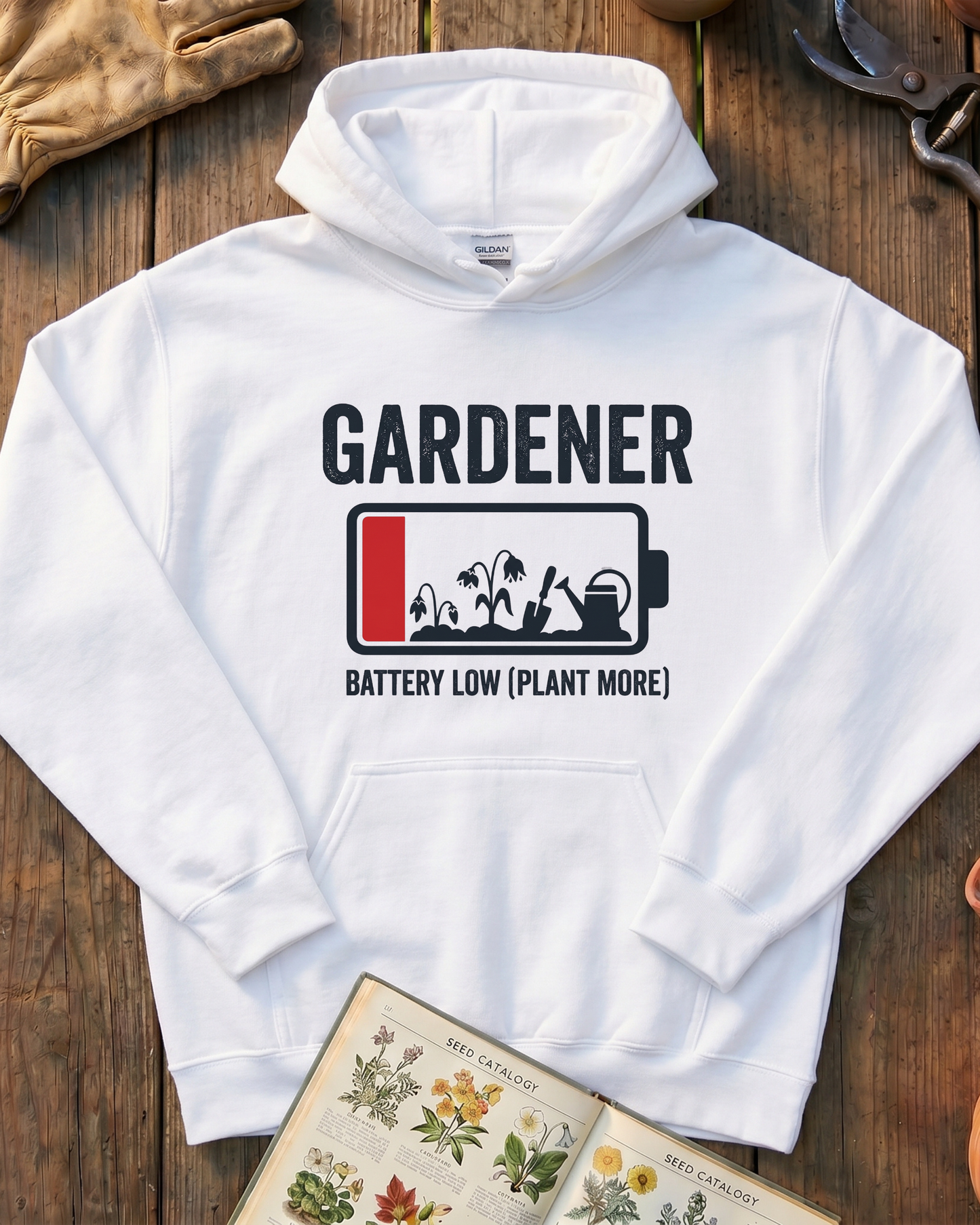 Battery Low Hoodie