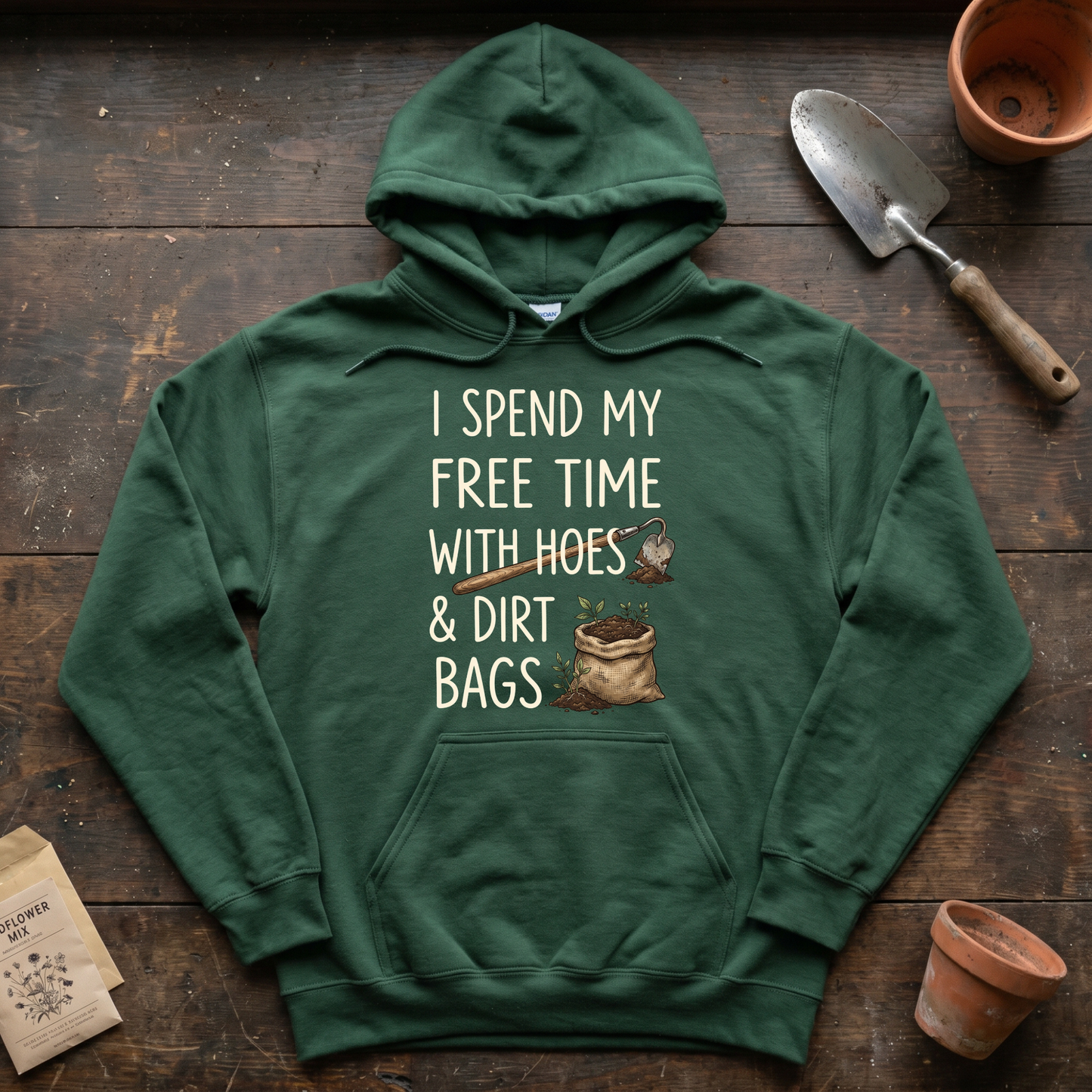 Spend Time With Hoes & Dirty Bags Hoodie