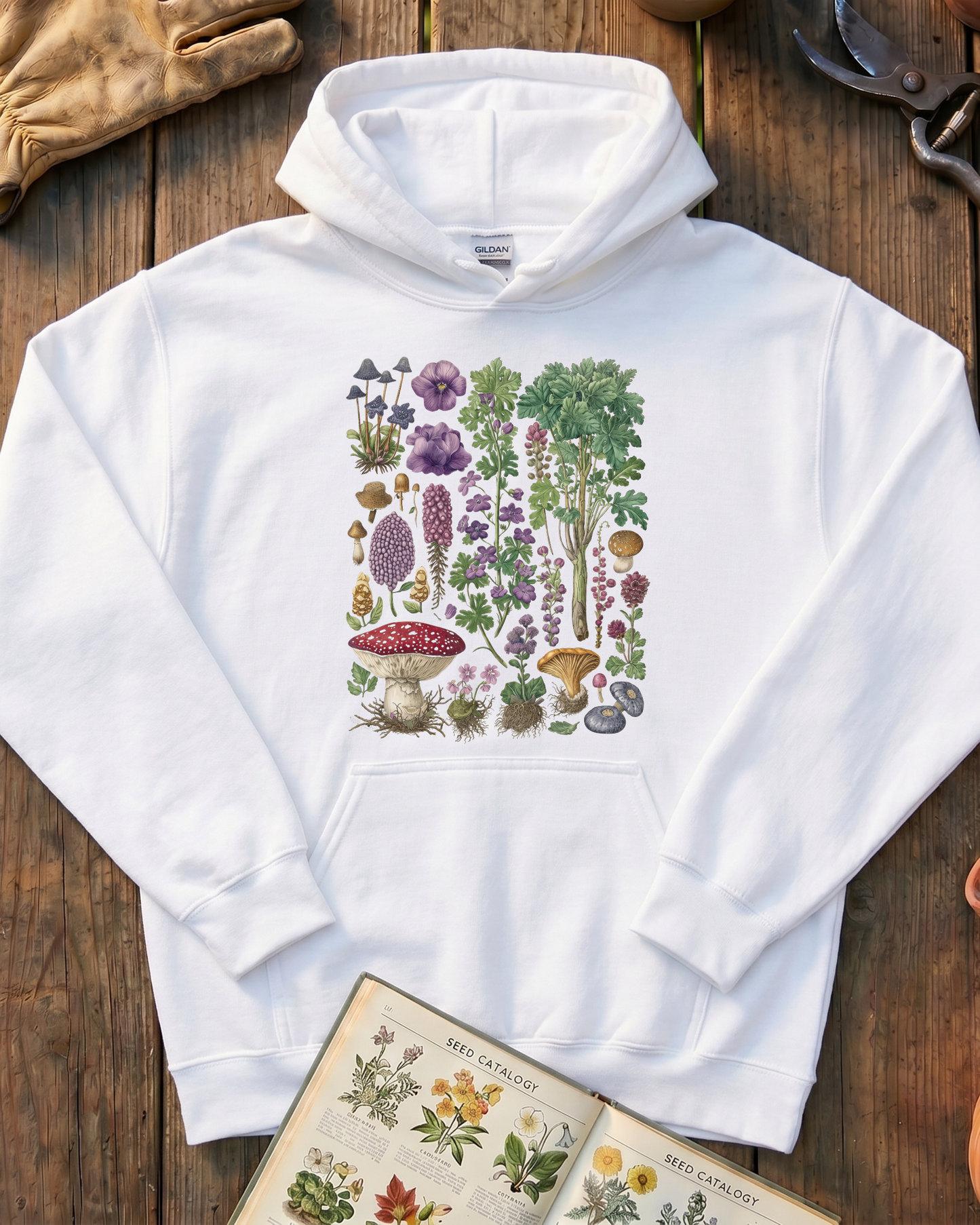 Herbal Plants Hoodie