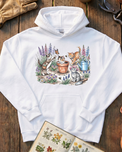 90s Cat Gardeners Hoodie