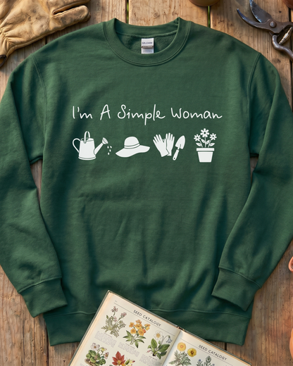 Simple Woman Garden Sweatshirt