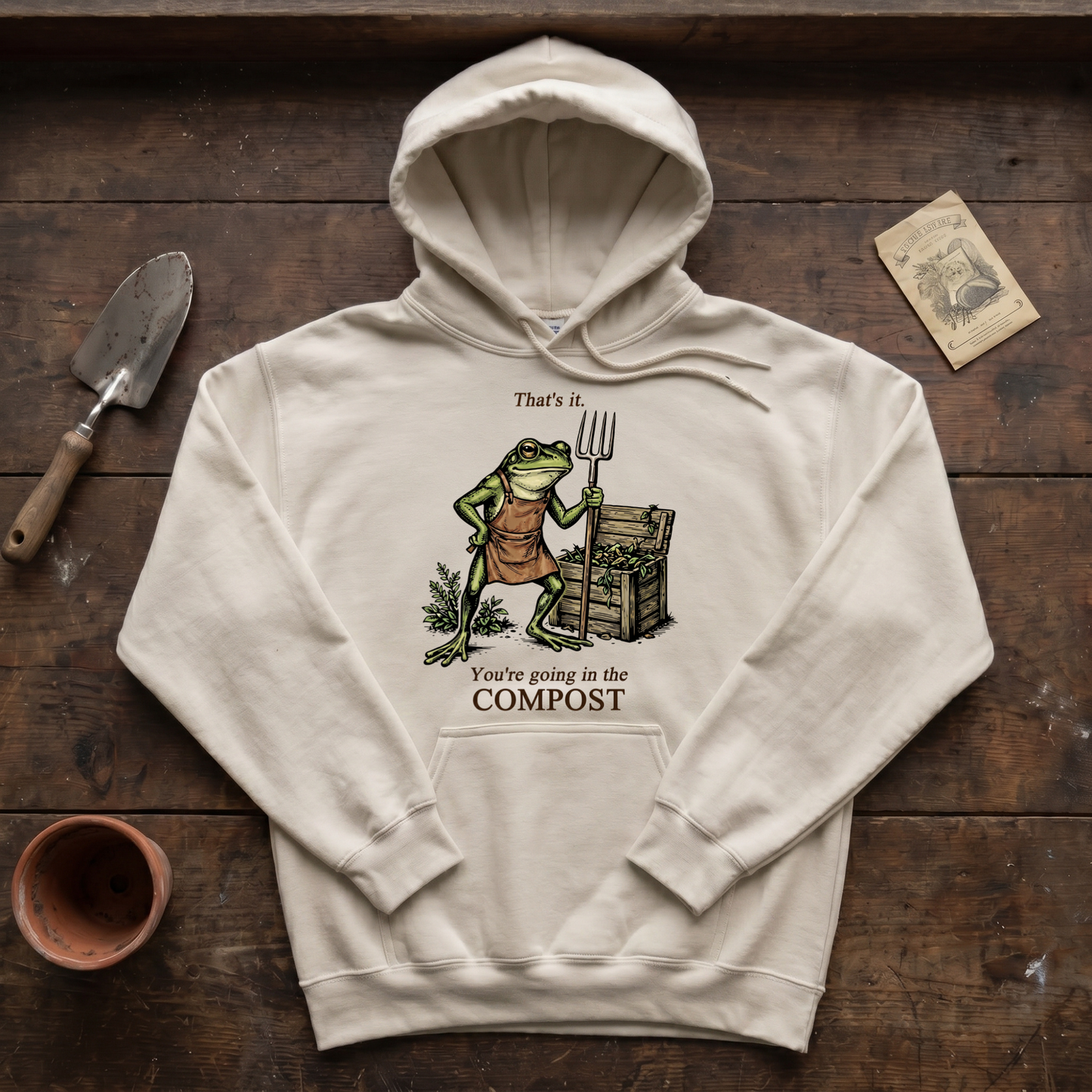 Going In The Compost Hoodie